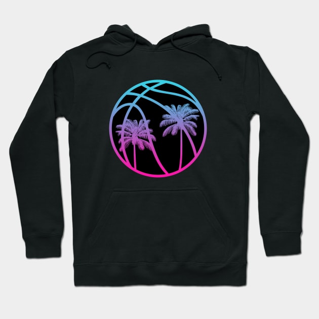 Miami Vice Basketball - Black alternate Hoodie by KFig21